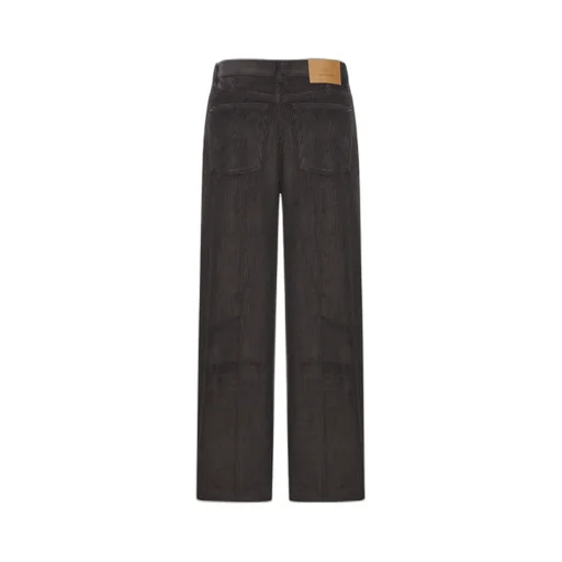 Ami Paris Wide-Leg Corduroy Trousers