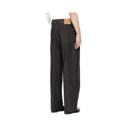 Ami Paris Wide-Leg Corduroy Trousers