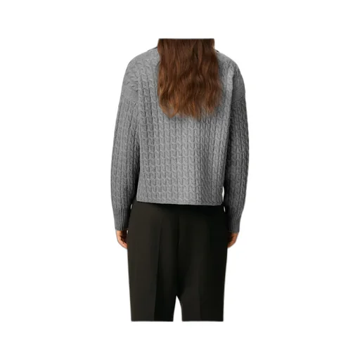 Ami Paris Cable Knitted Polo