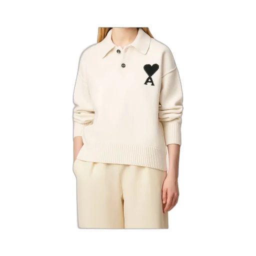 Ami De Coeur Wool Polo Shirt