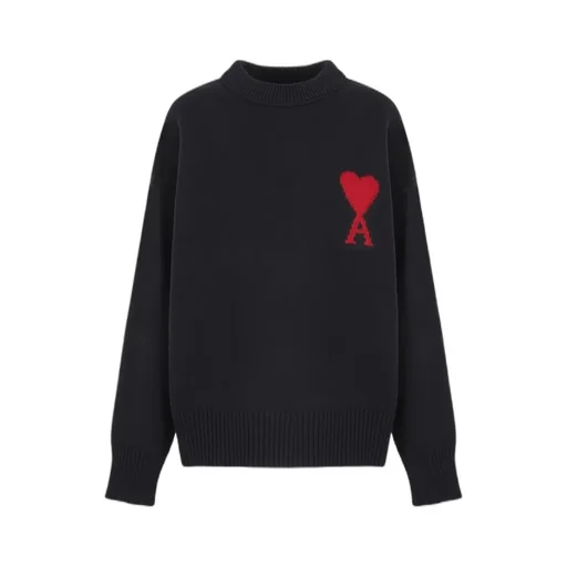 Ami Paris Ami De Coeur Crewneck Jumper
