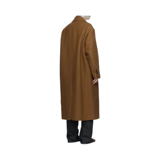 Ami Double-Breasted Mid-Length Coat