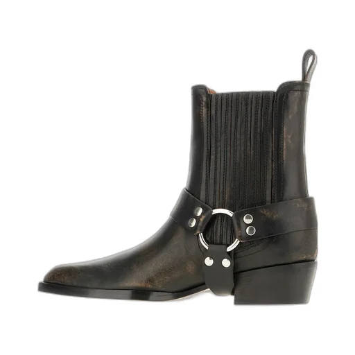 35Mm Helena Strap-Detail Ankle Boot