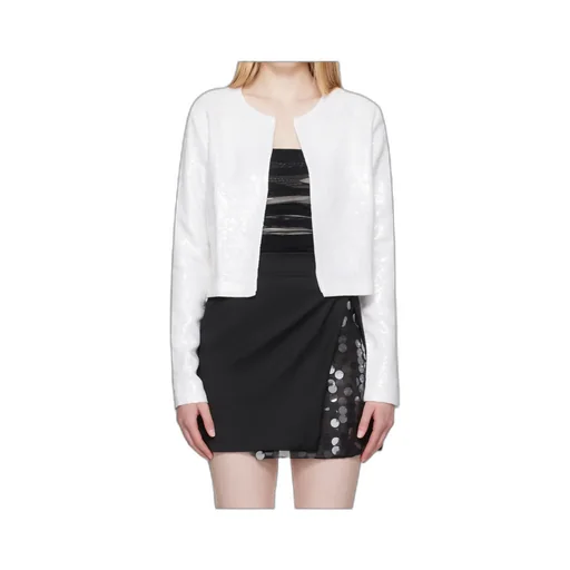 Linen Sequined Cardigan