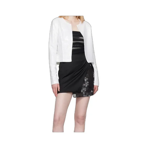 Linen Sequined Cardigan