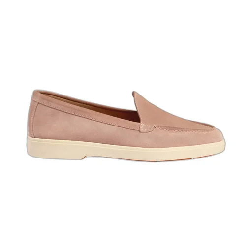 Santoni Logo Moulded Loafers