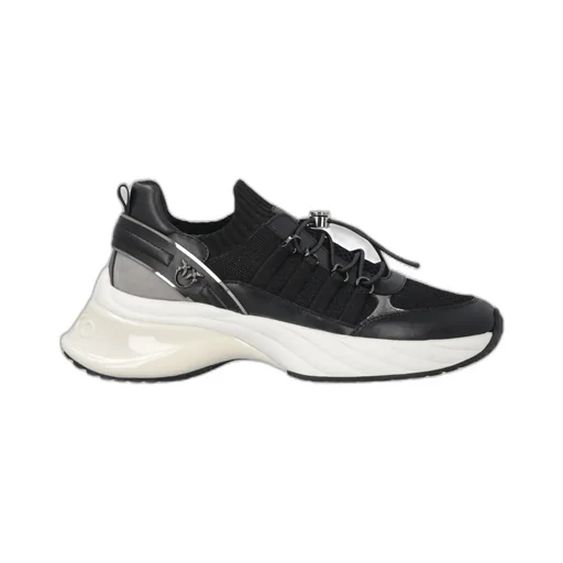 Ariel Lace-Up Panelled Sneakers