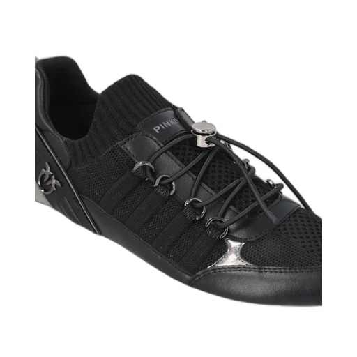 Ariel Lace-Up Panelled Sneakers