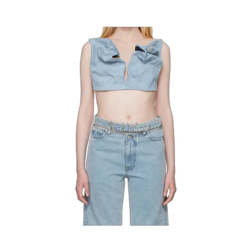 Denim Crop Top