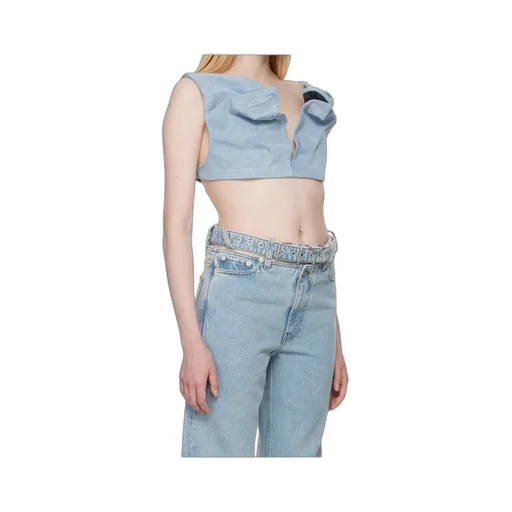 Denim Crop Top