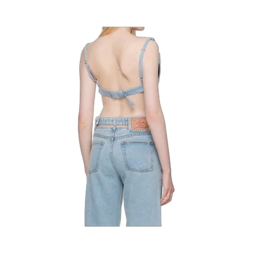 Denim Crop Top