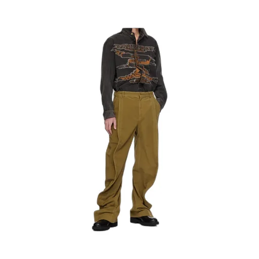 Wide-Leg Casual Pants