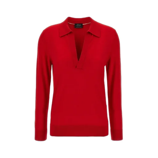 Brioni V-Neck Knitted Top