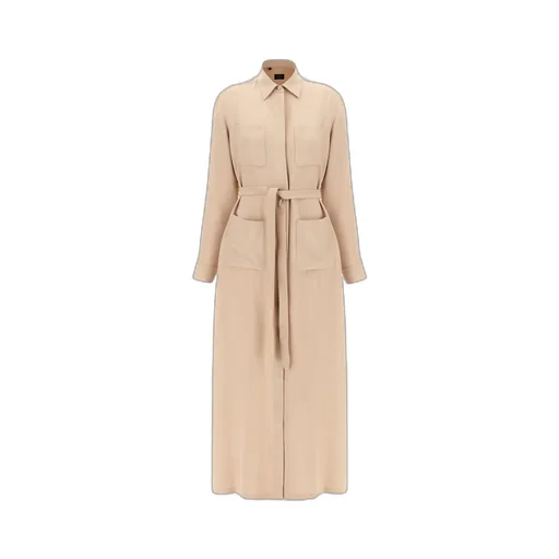 Brioni Tie-Waisted Workwear Dress