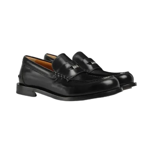 Gucci Removable Detail Loafers