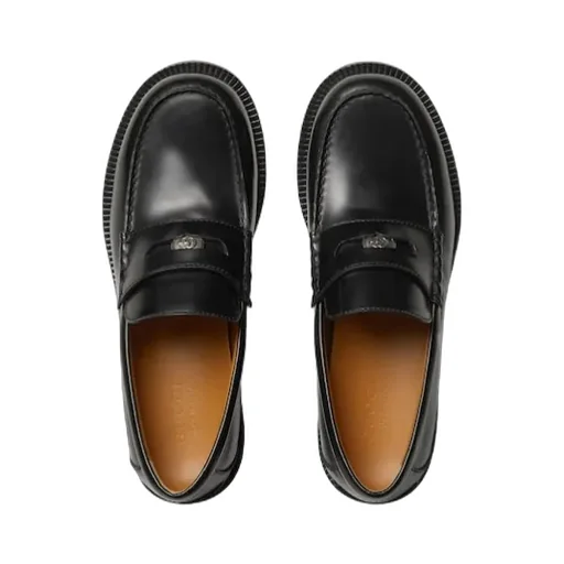 Gucci Removable Detail Loafers