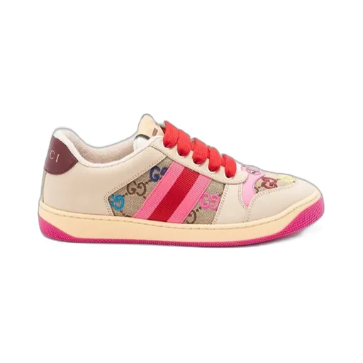 Gucci Panelled Lace-Up Sneakers
