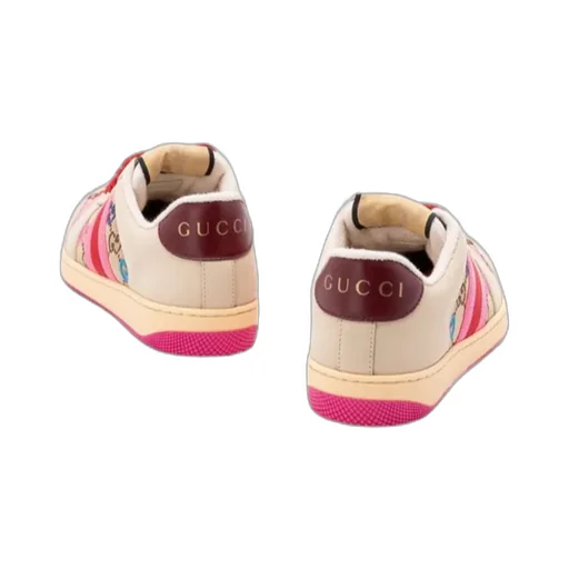 Gucci Panelled Lace-Up Sneakers