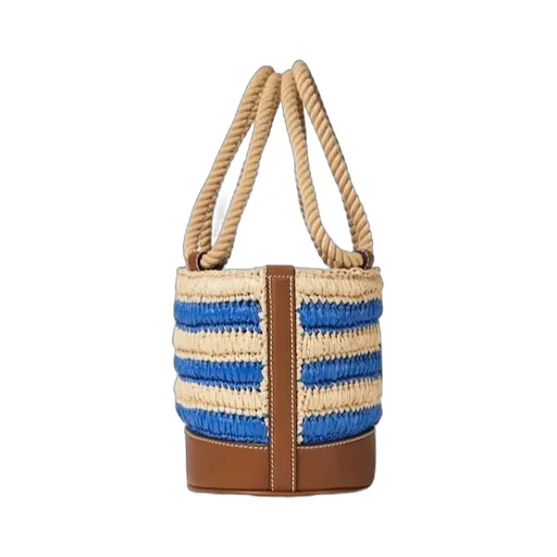 Gucci Woven Mini Bucket Bag