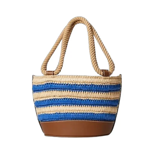 Gucci Woven Mini Bucket Bag