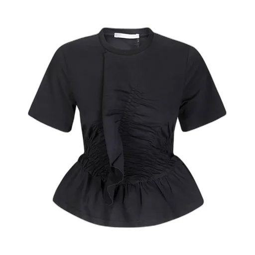 Cecilie Bahnsen Ruched Jersey Top
