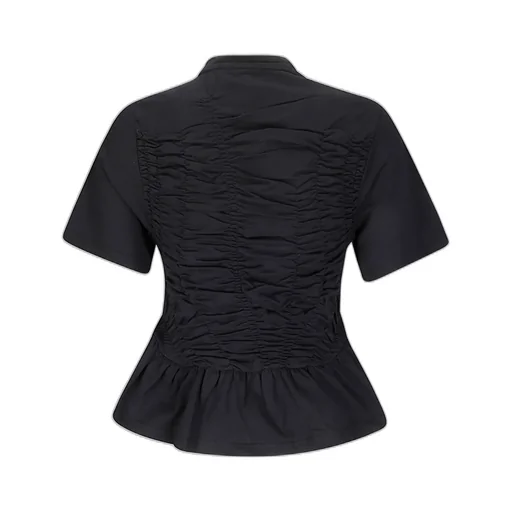 Cecilie Bahnsen Ruched Jersey Top