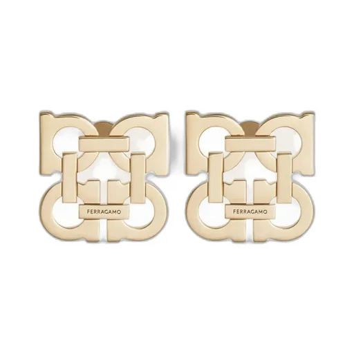 Four Gancini Clip On Earrings