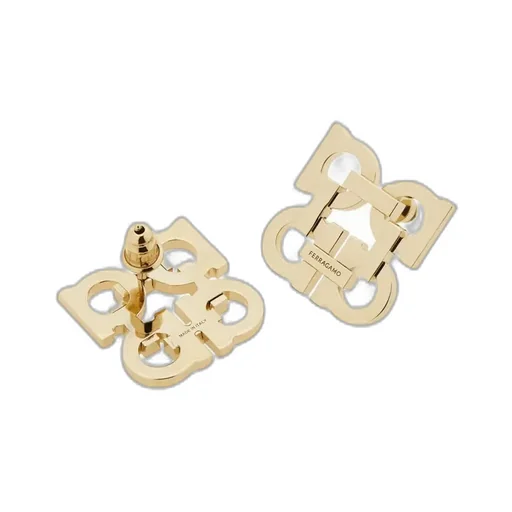 Four Gancini Clip On Earrings