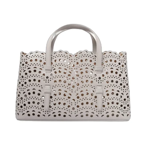 AlaÏA Vienne Perforated Open Top Handbag