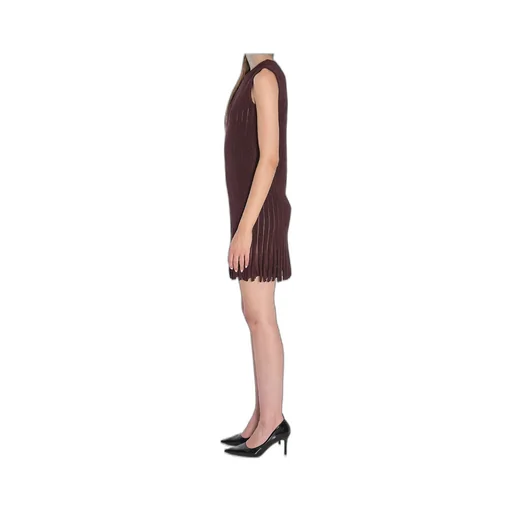 AlaÏA Striped Knit Dress