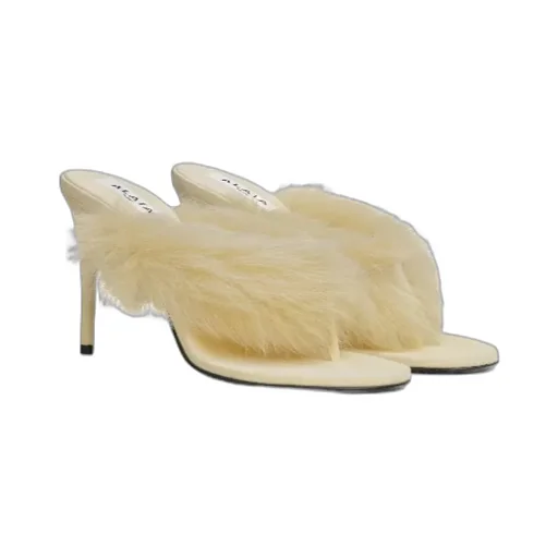 Alaa Heeled Thong Mules