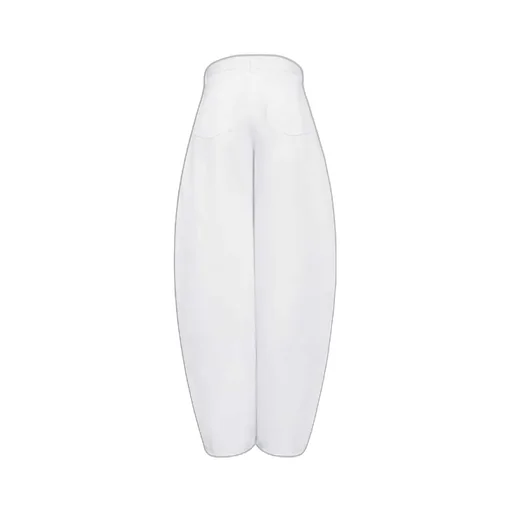 Low-Rise Round-Toe Jeans