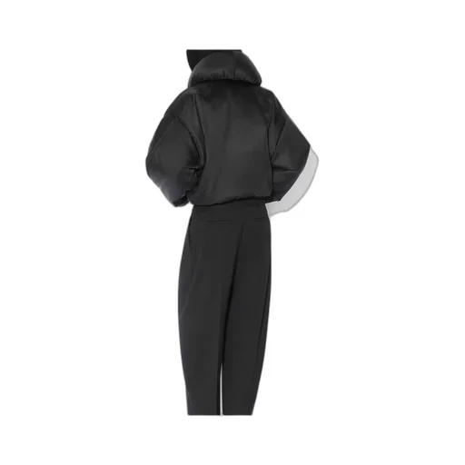AlaÏA Taffeta Padded Bomber Jacket