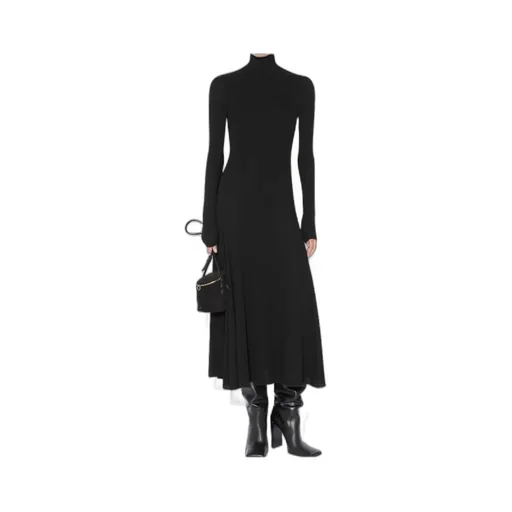 AlaÏA Fluid Jersey Heart Dress