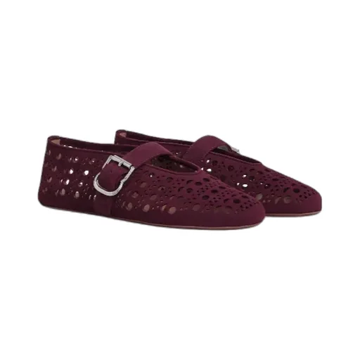 AlaÏA Vienne Flat Ballerinas