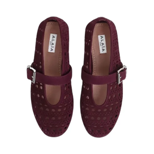 AlaÏA Vienne Flat Ballerinas