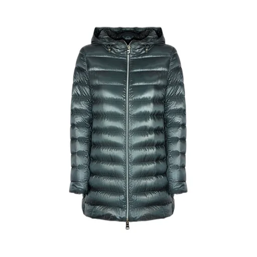 Quilted Zipper Down Jacket