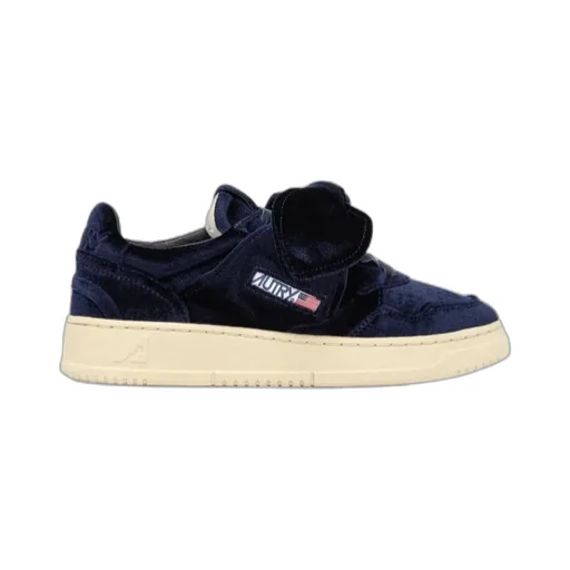 Autry Velvet Bow Sneakers