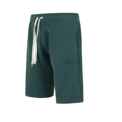 Elasticated-Waistband Logo Track Shorts
