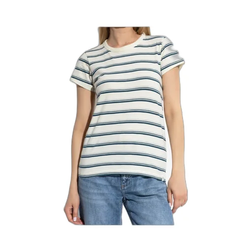 Striped Crew-Neck T-Shirt