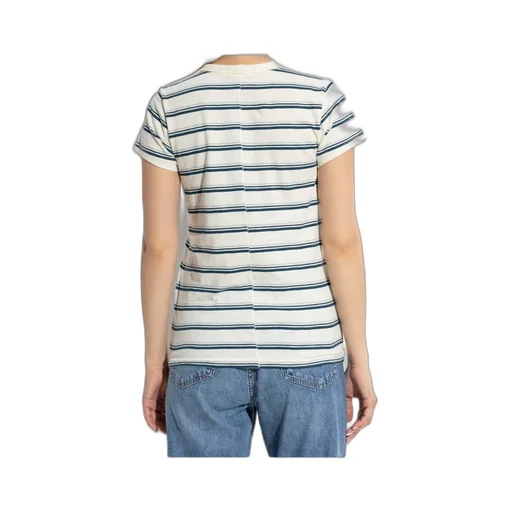 Striped Crew-Neck T-Shirt