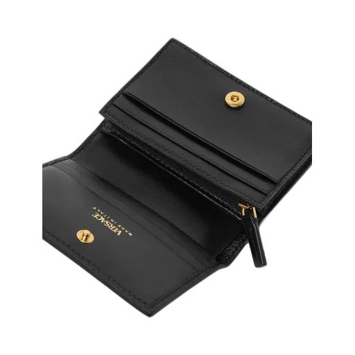 Versace Logo-Lettering Wallet