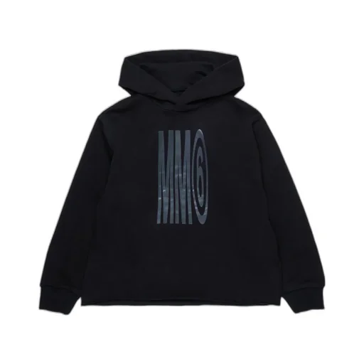 Mm6 Maison Margiela Logo Printed Hoodie