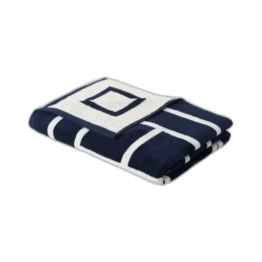 Totme Monogram Jacquard Beach Towel