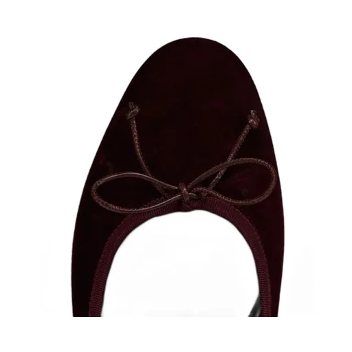 Christian Louboutin Sweetie Jane Bow Round-Toe Ballet Flats