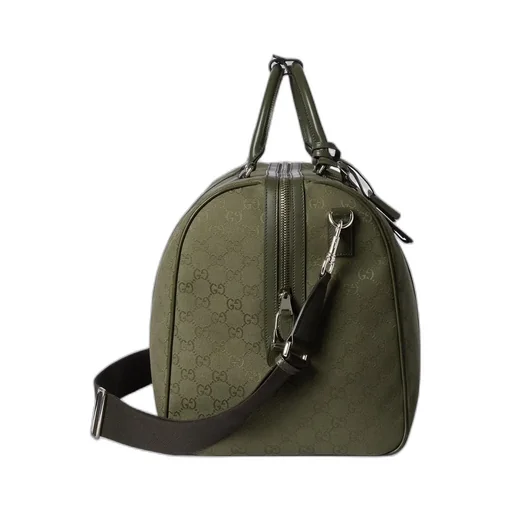 Gg Canvas Large Duffle Bag