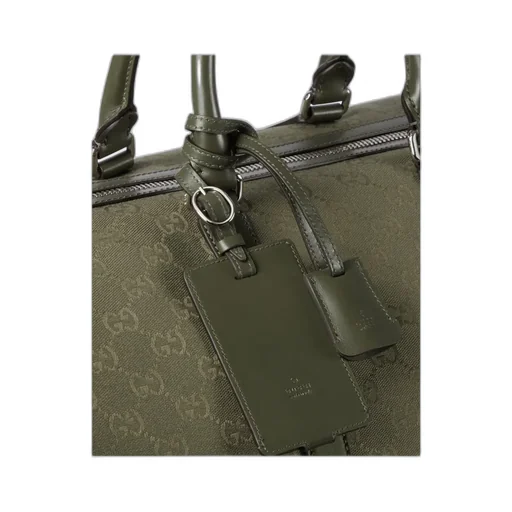 Gg Canvas Large Duffle Bag