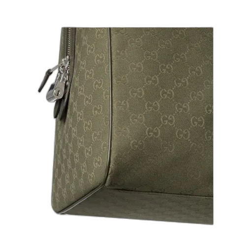 Gg Canvas Large Duffle Bag