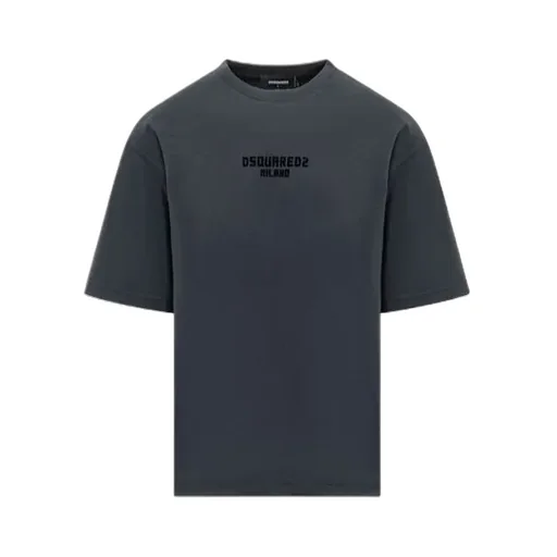 Dsquared2 Logo-Embroidered Crewneck T-Shirt