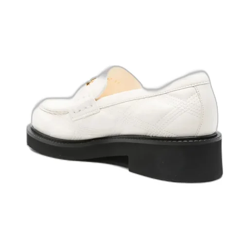 Quilted-Pattern Vlogo Signature Loafers